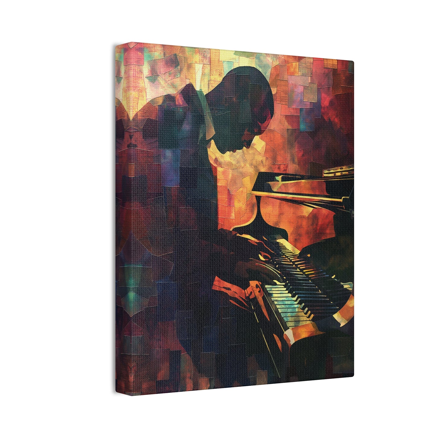 Piano 2 Canvas Stretched, 0.75"