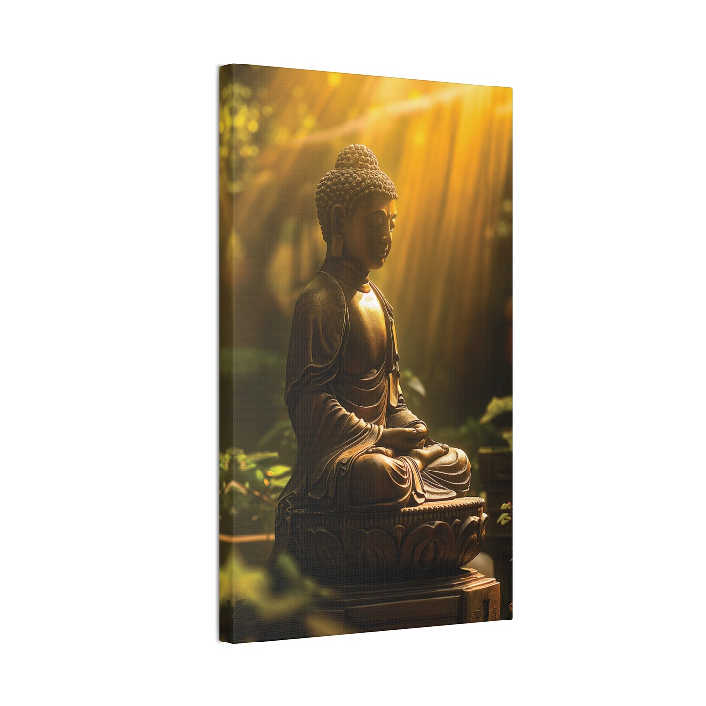 Buddha 26 Canvas Stretched, 0.75"