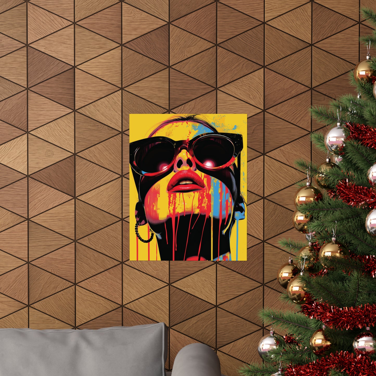Melting Woman 1 Matte Vertical Posters