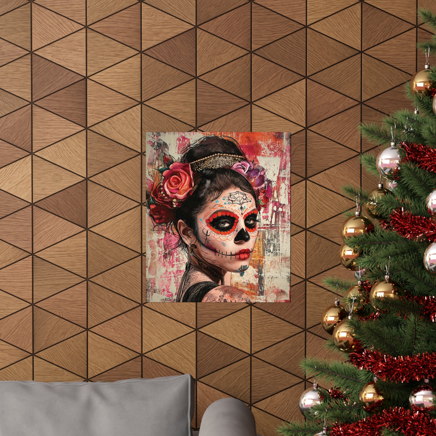 Day of the Dead 1 Matte Vertical Posters