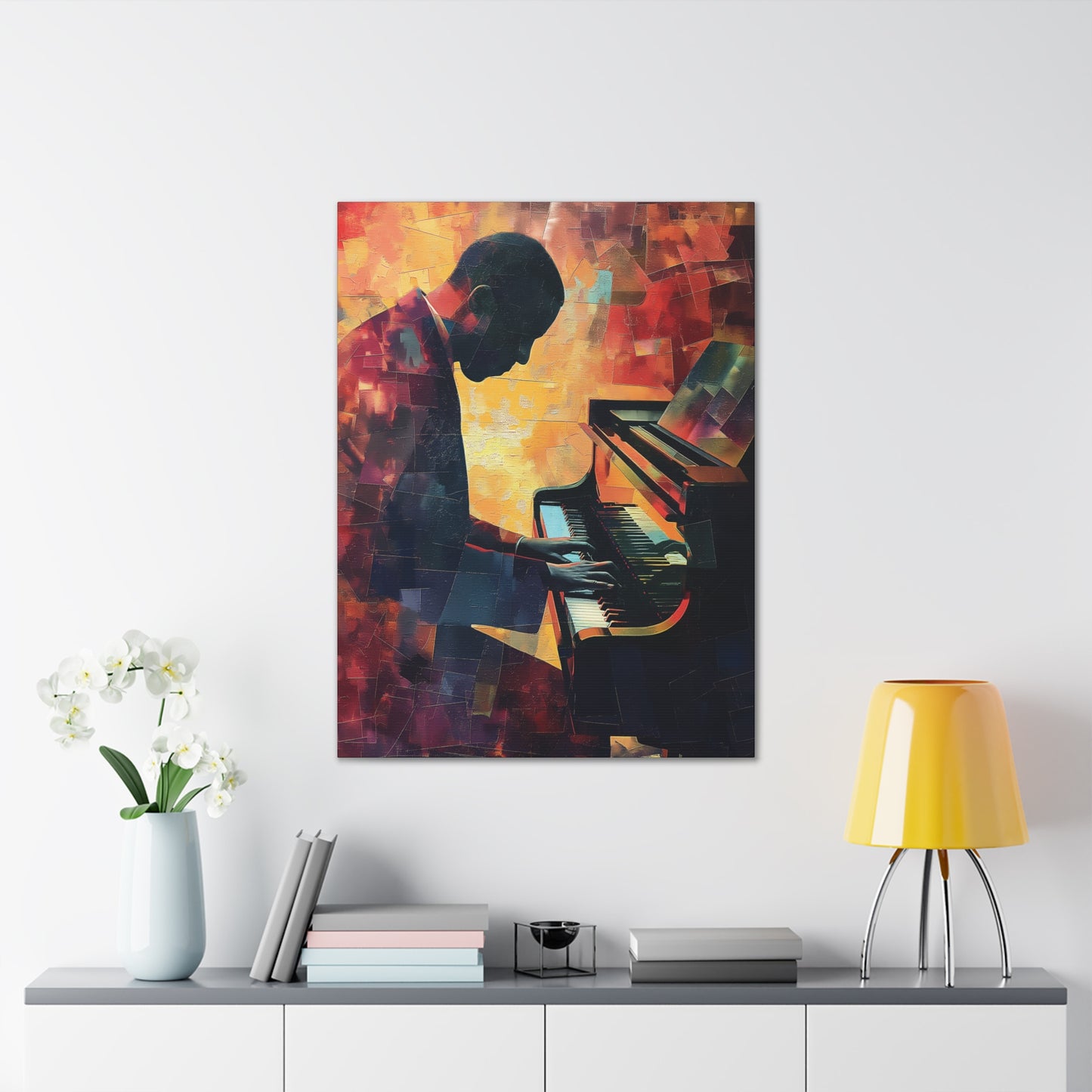 Piano 1 Canvas Stretched, 0.75"