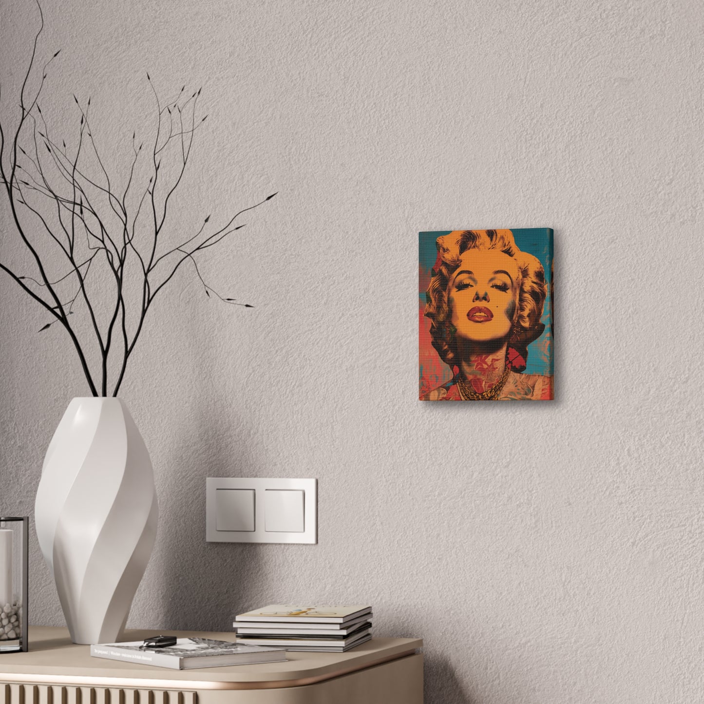 Marilyn 1 Canvas Stretched, 0.75"