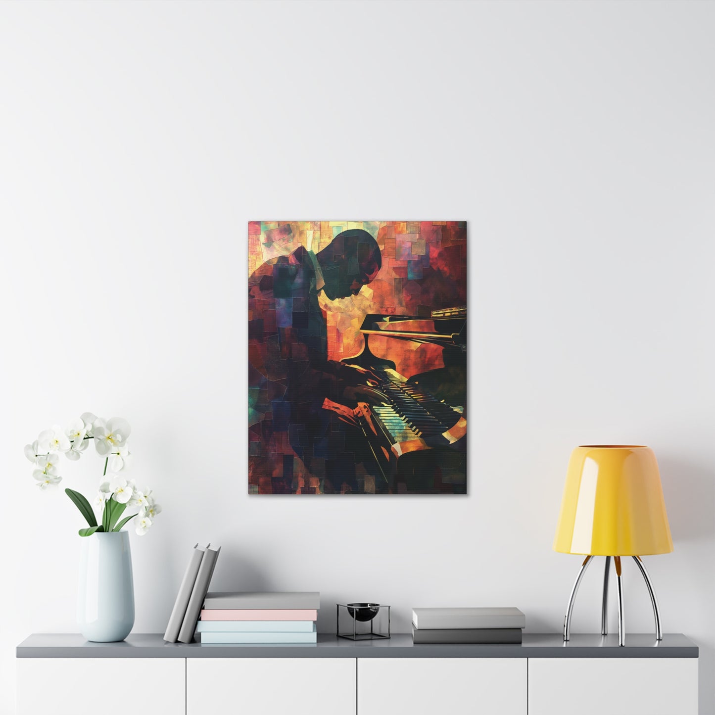 Piano 2 Canvas Stretched, 0.75"