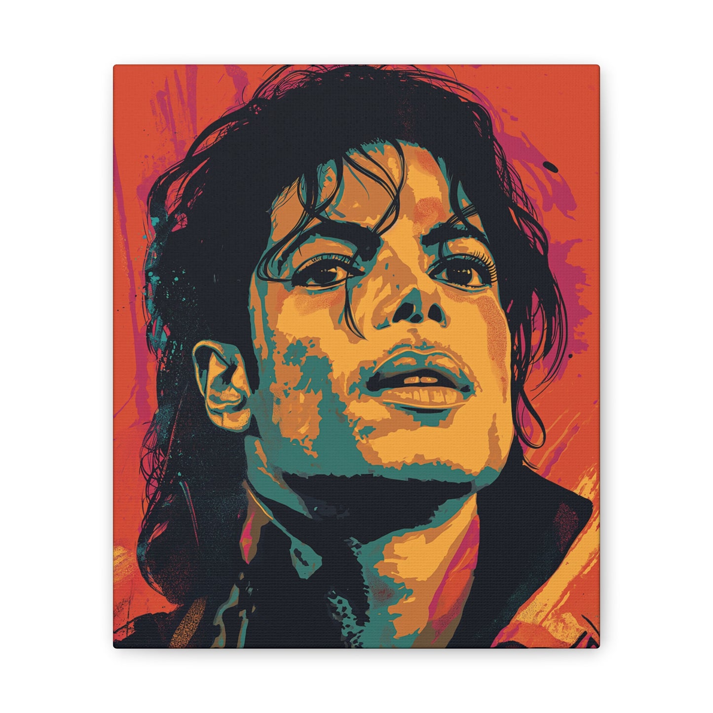 Jackson 2 Canvas Stretched, 0.75"