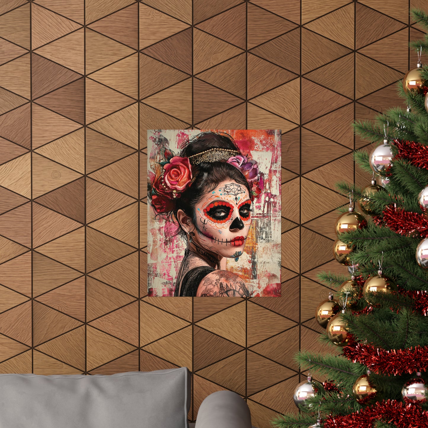 Day of the Dead 1 Matte Vertical Posters
