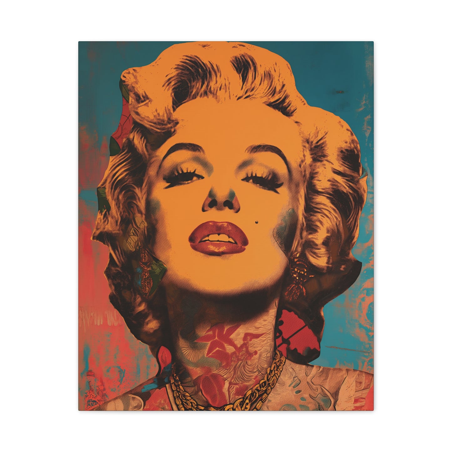 Marilyn 1 Canvas Stretched, 0.75"