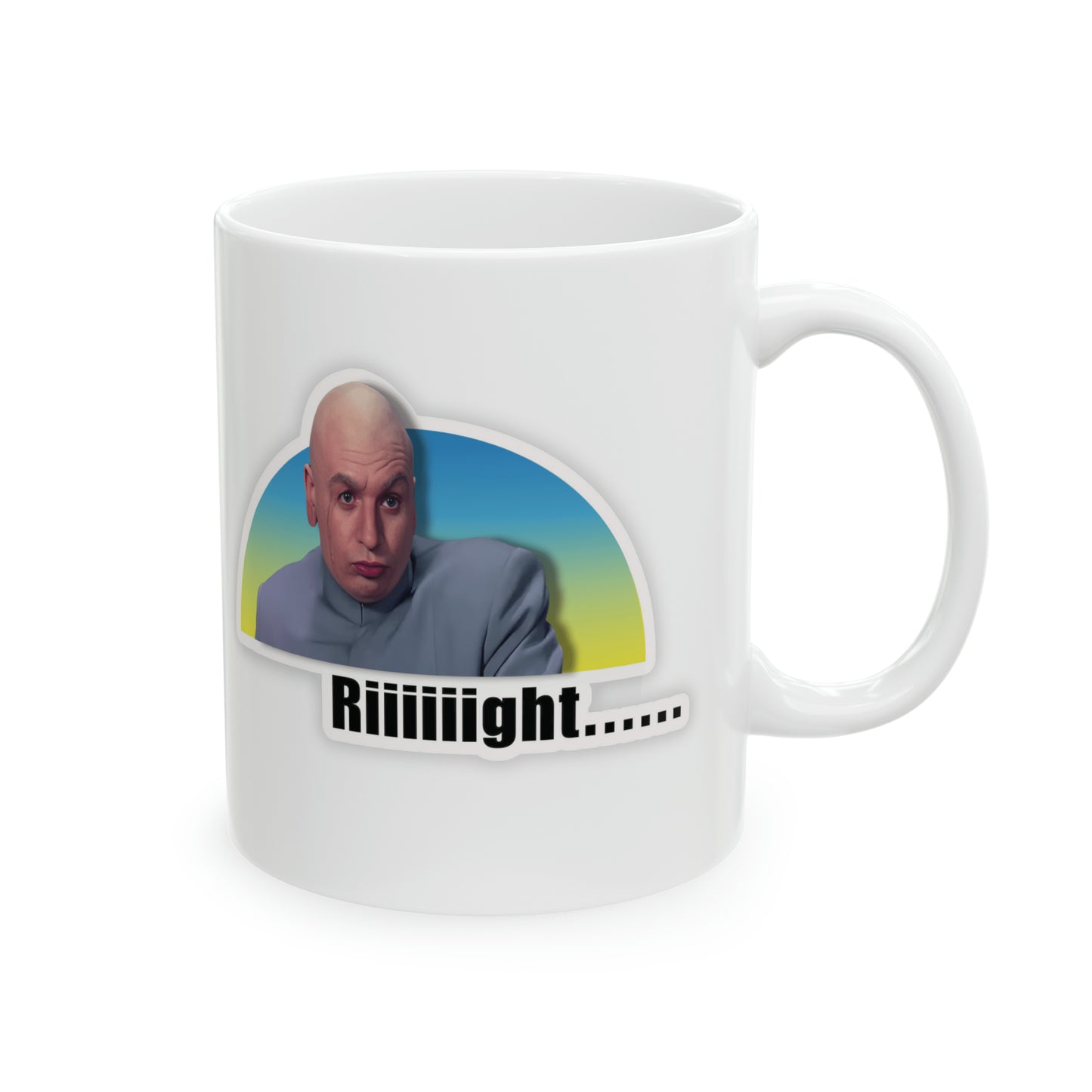 Riight! Ceramic Mug 11oz