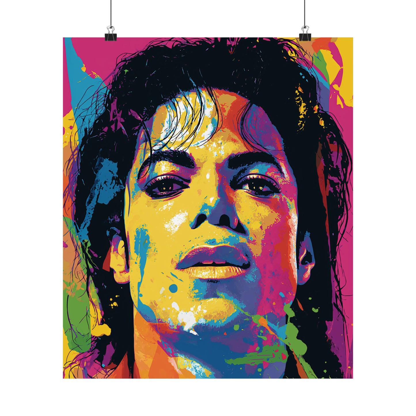 Jackson 1 Matte Vertical Posters