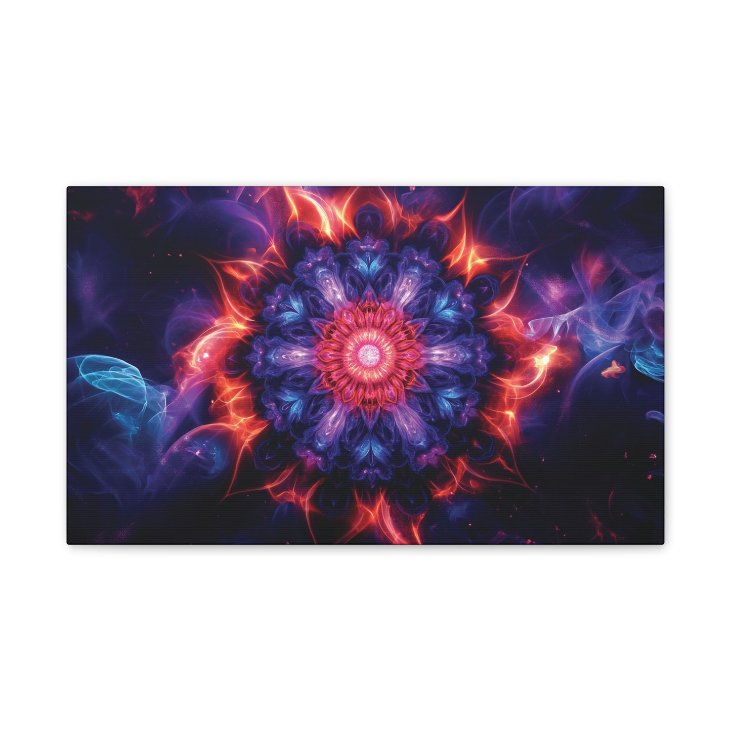 Deep Mandala 11 Canvas Stretched, 0.75"