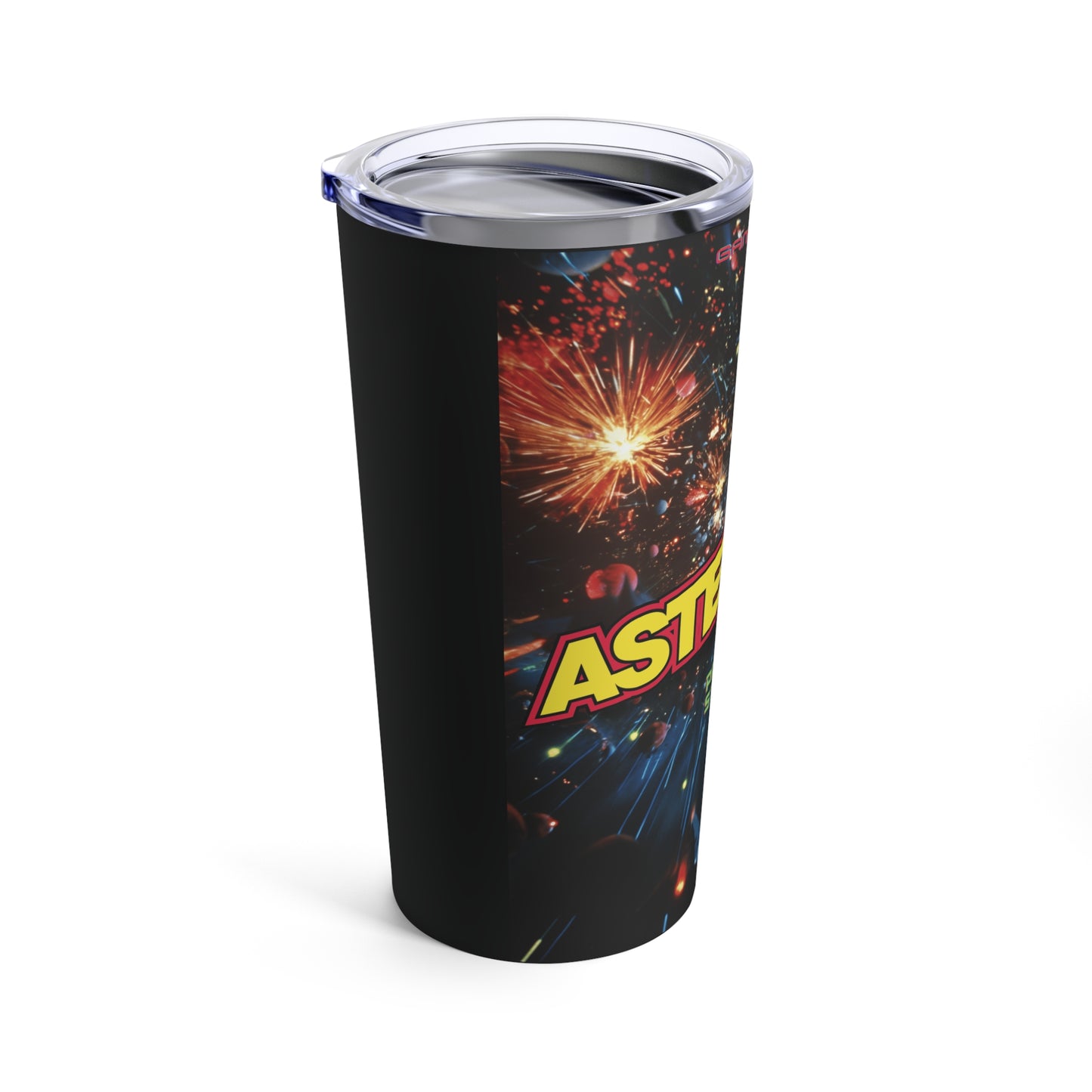 Asteroids Black It Tumbler 20oz
