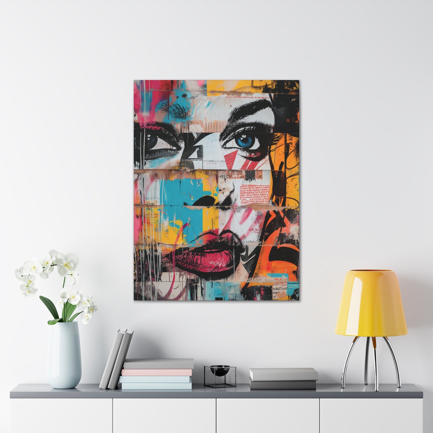 Girl 7 Canvas Stretched, 0.75"