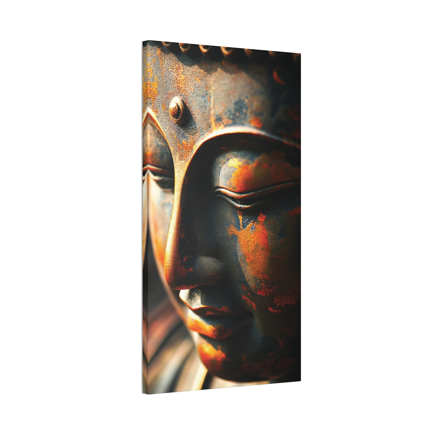 Buddha 21 Canvas Stretched, 0.75"