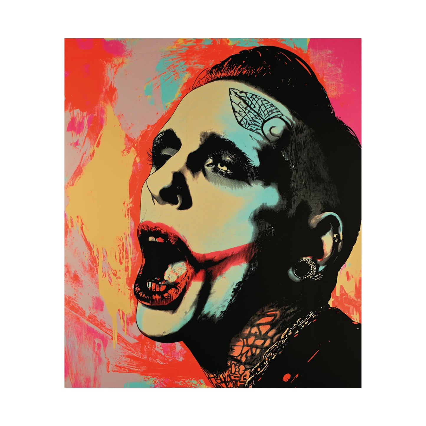 Manson 1 Matte Vertical Posters