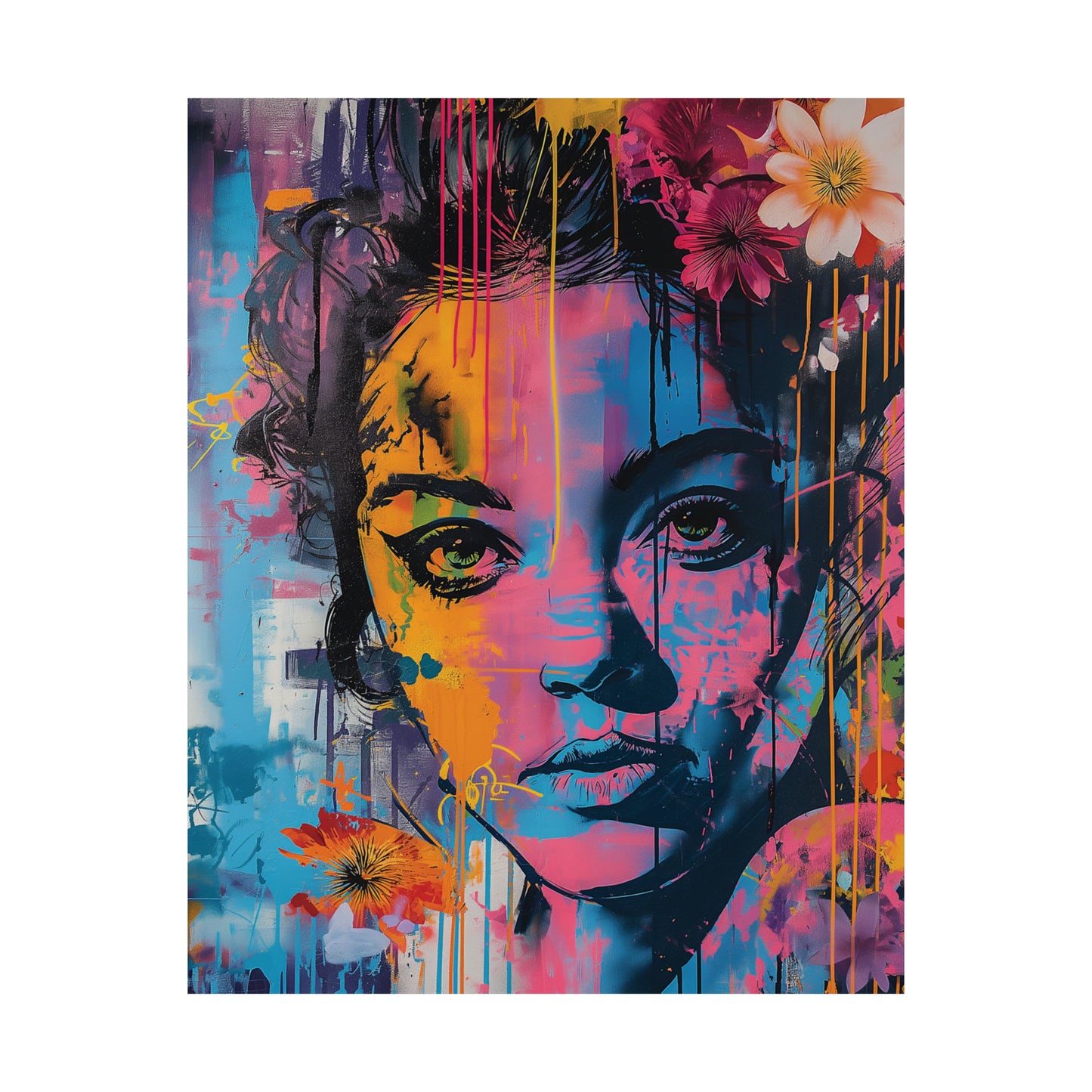 Girl 4 Matte Vertical Posters