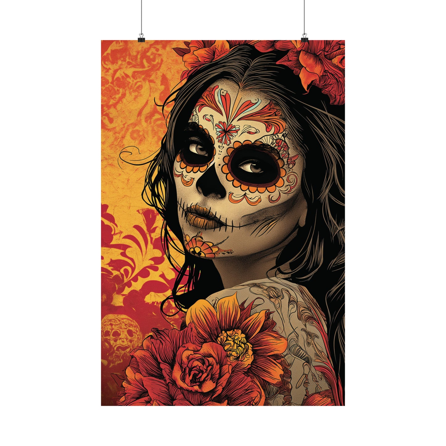 Day of the Dead 9 Matte Vertical Posters