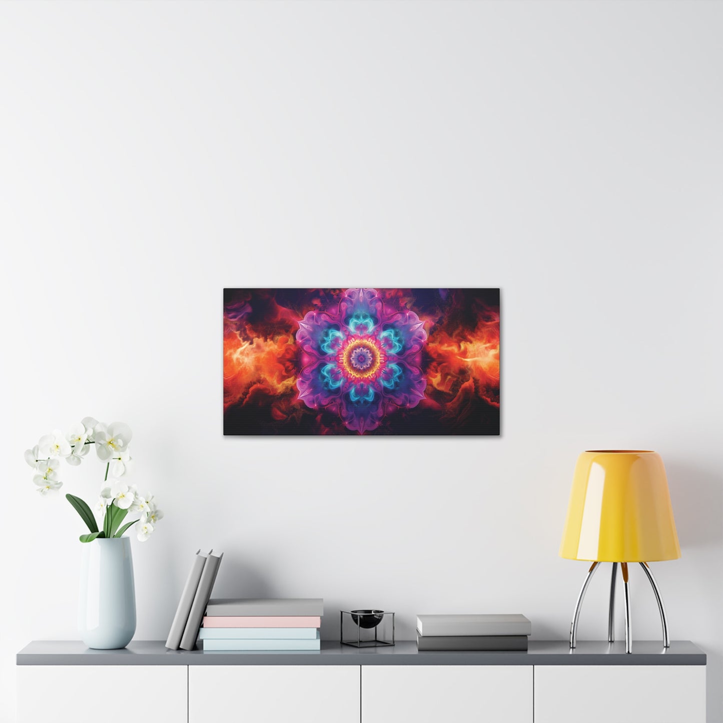 Deep Mandala 1 Canvas Stretched, 0.75"