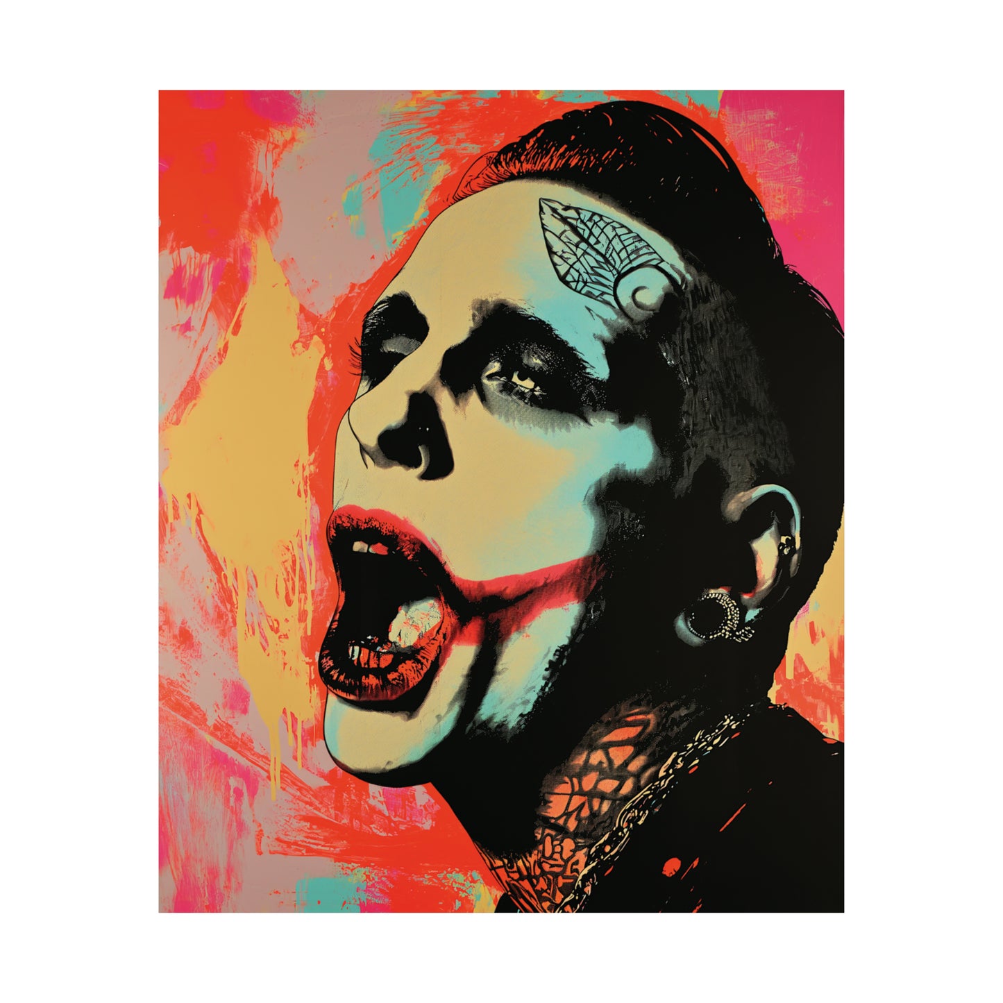 Manson 1 Matte Vertical Posters
