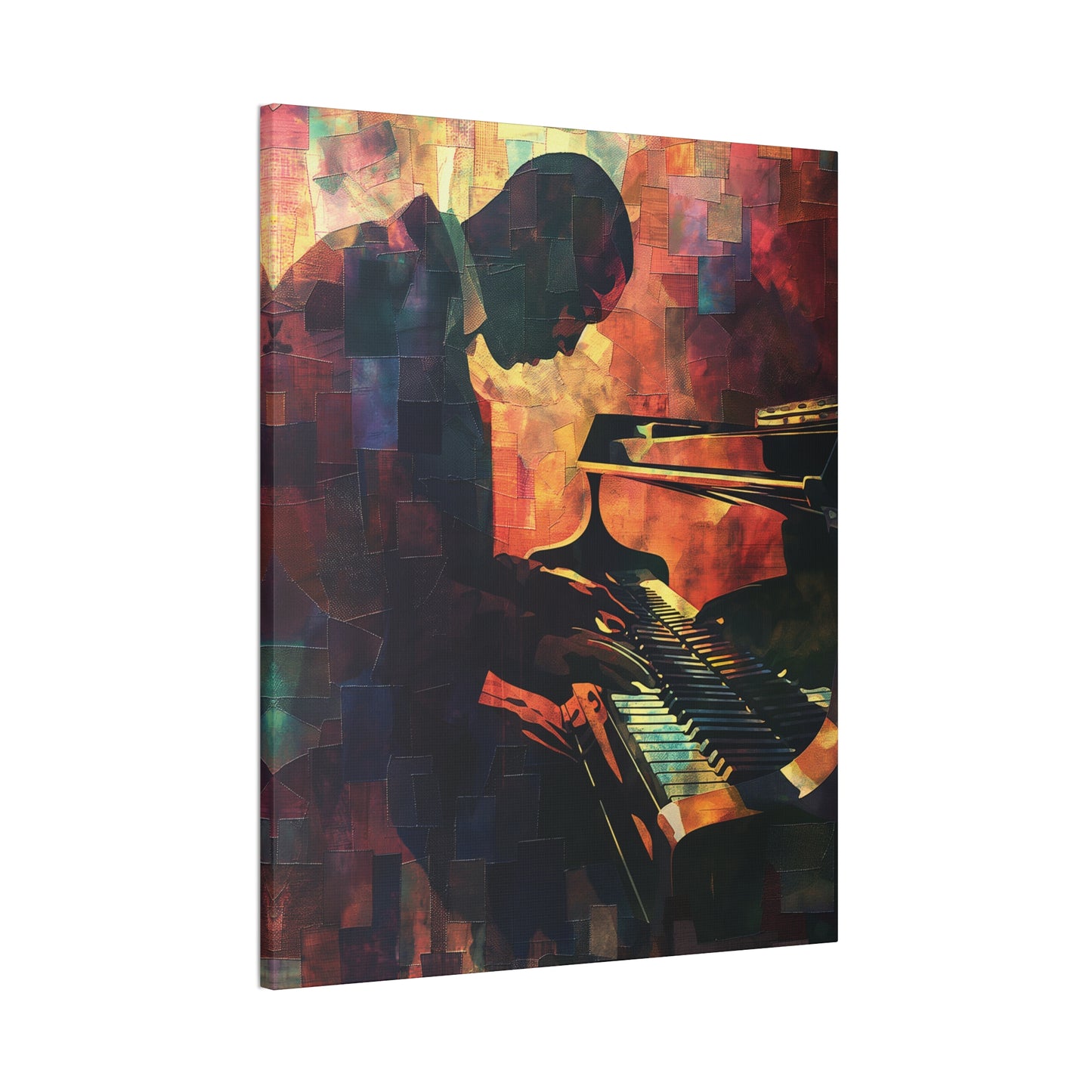 Piano 2 Canvas Stretched, 0.75"