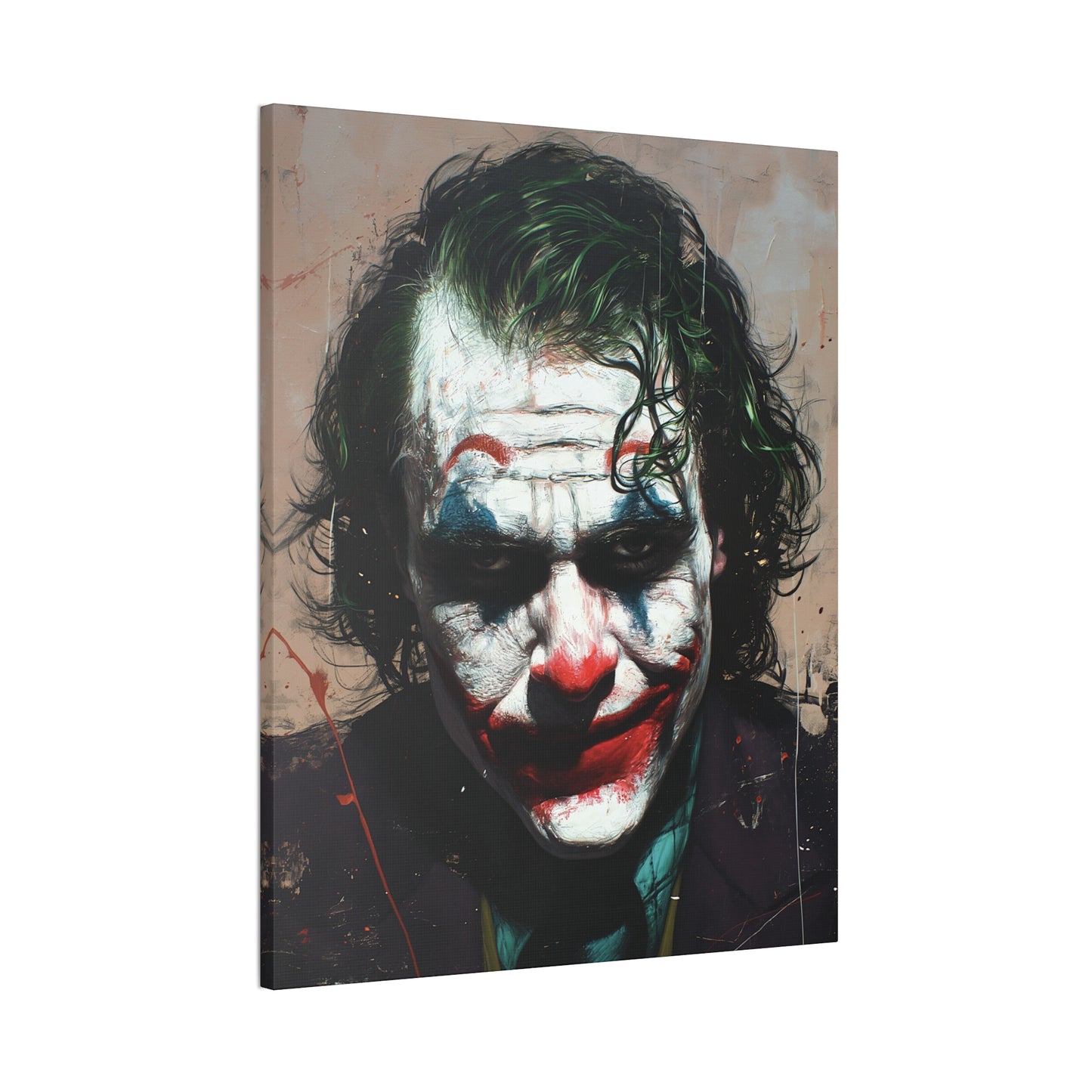 Joker 2 Canvas Stretched, 0.75"