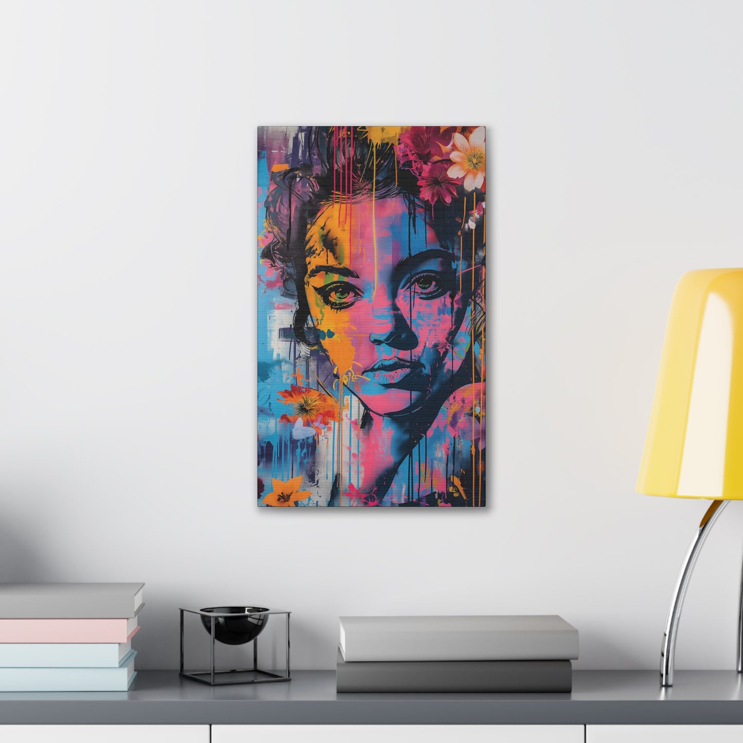 Girl 6 Canvas Stretched, 0.75"