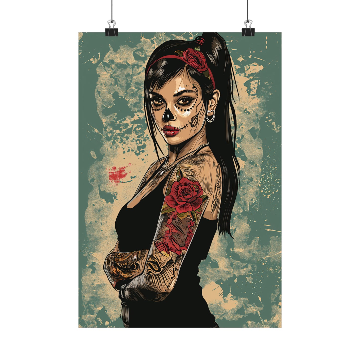 Day of the Dead 5 Matte Vertical Posters