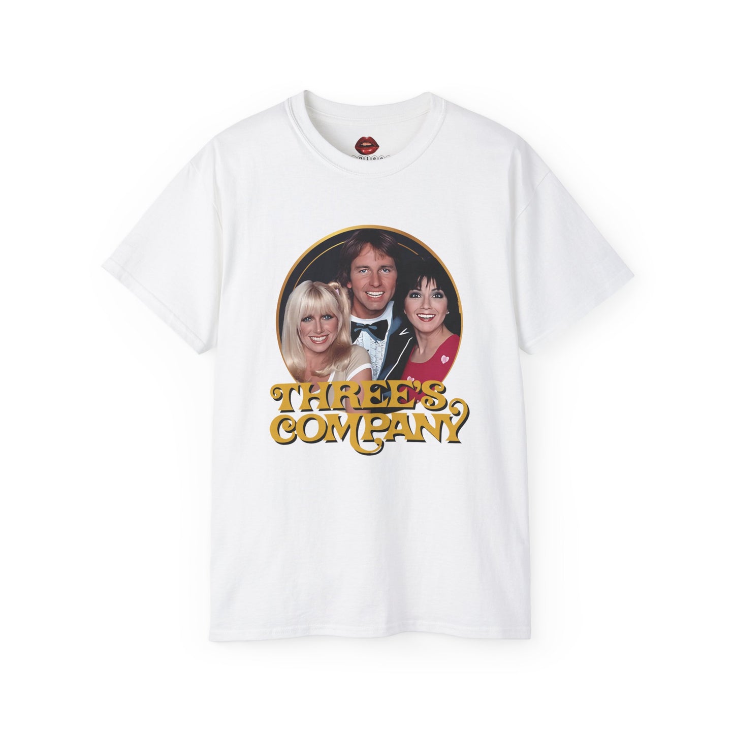 Three's Company Unisex Ultra Cotton Tee