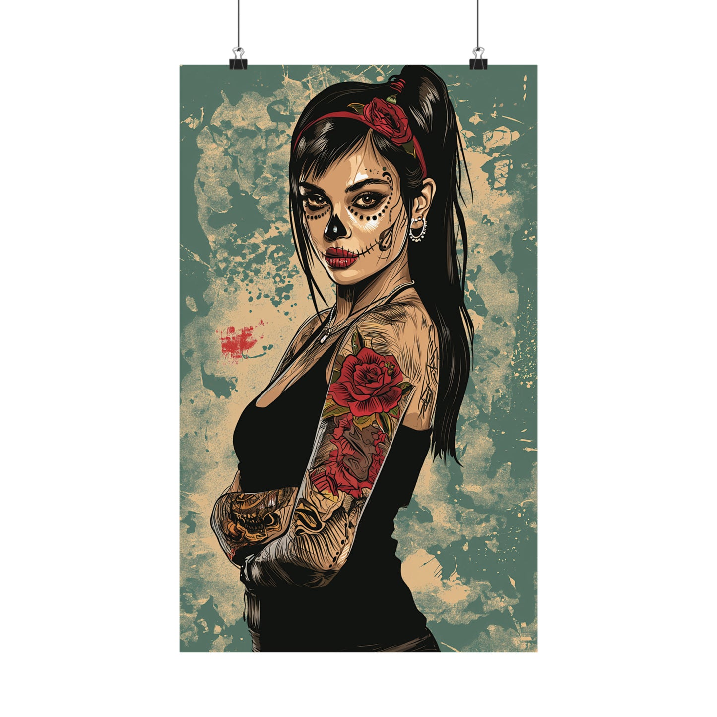 Day of the Dead 5 Matte Vertical Posters