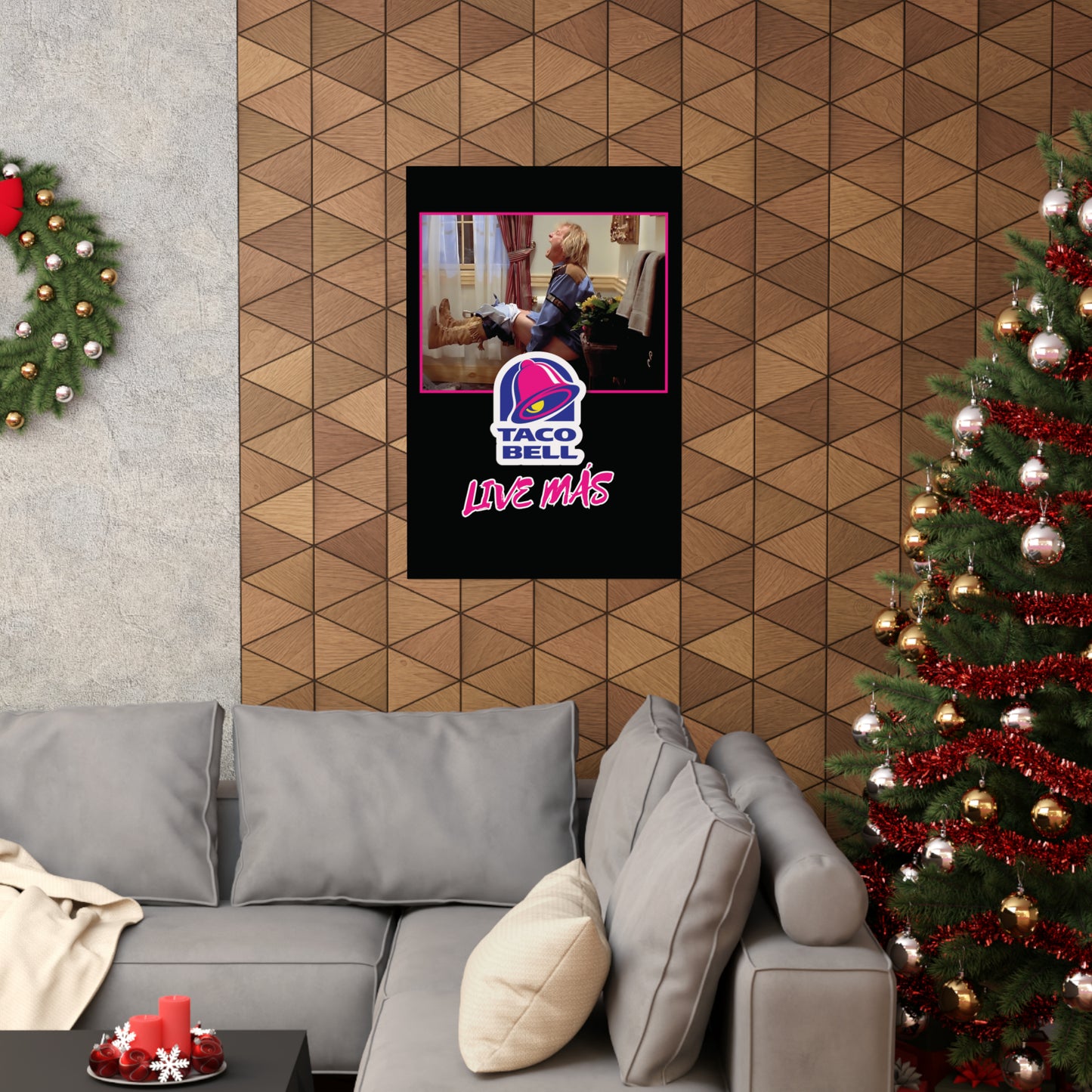 Live Mas Matte Vertical Posters