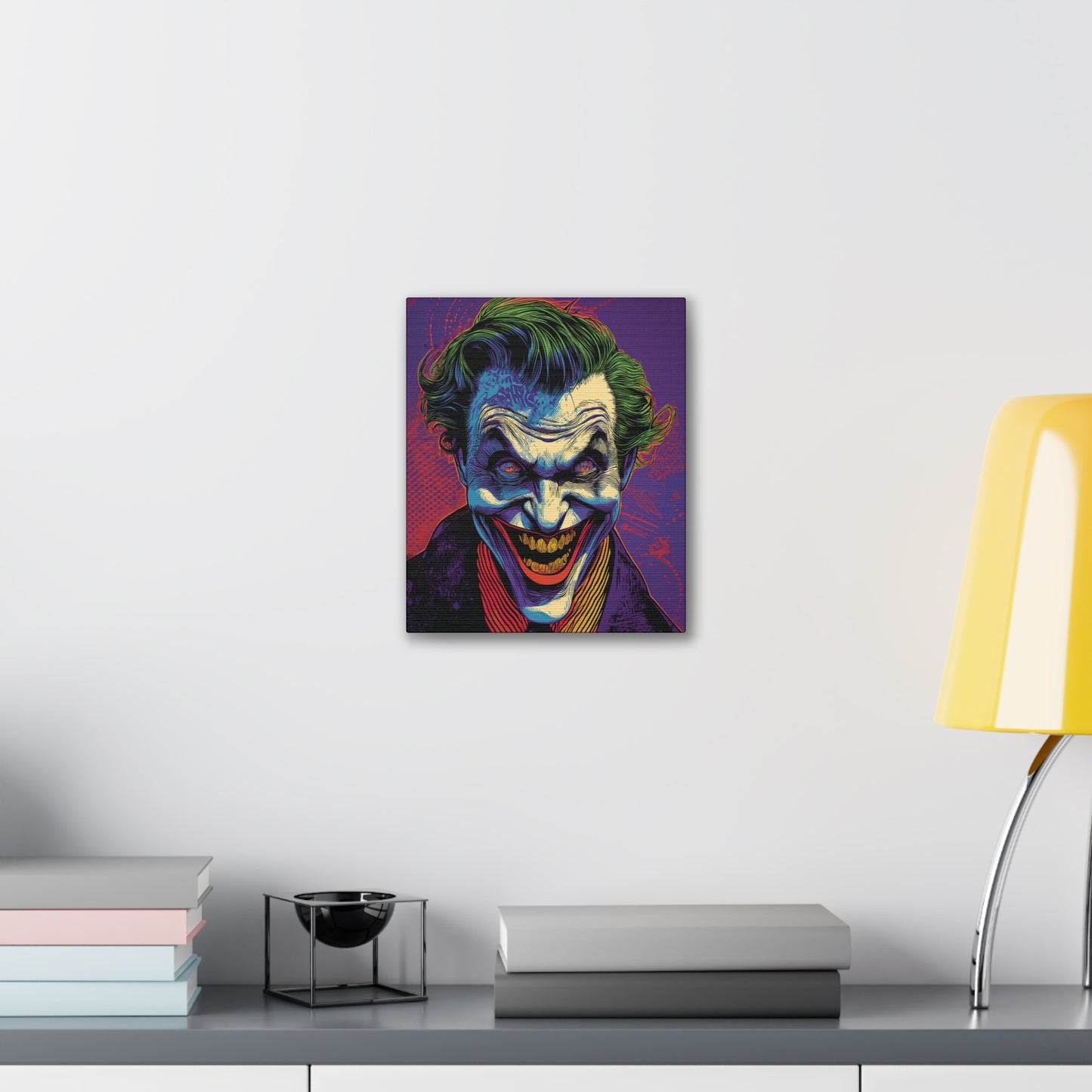 Joker 1 Canvas Stretched, 0.75"