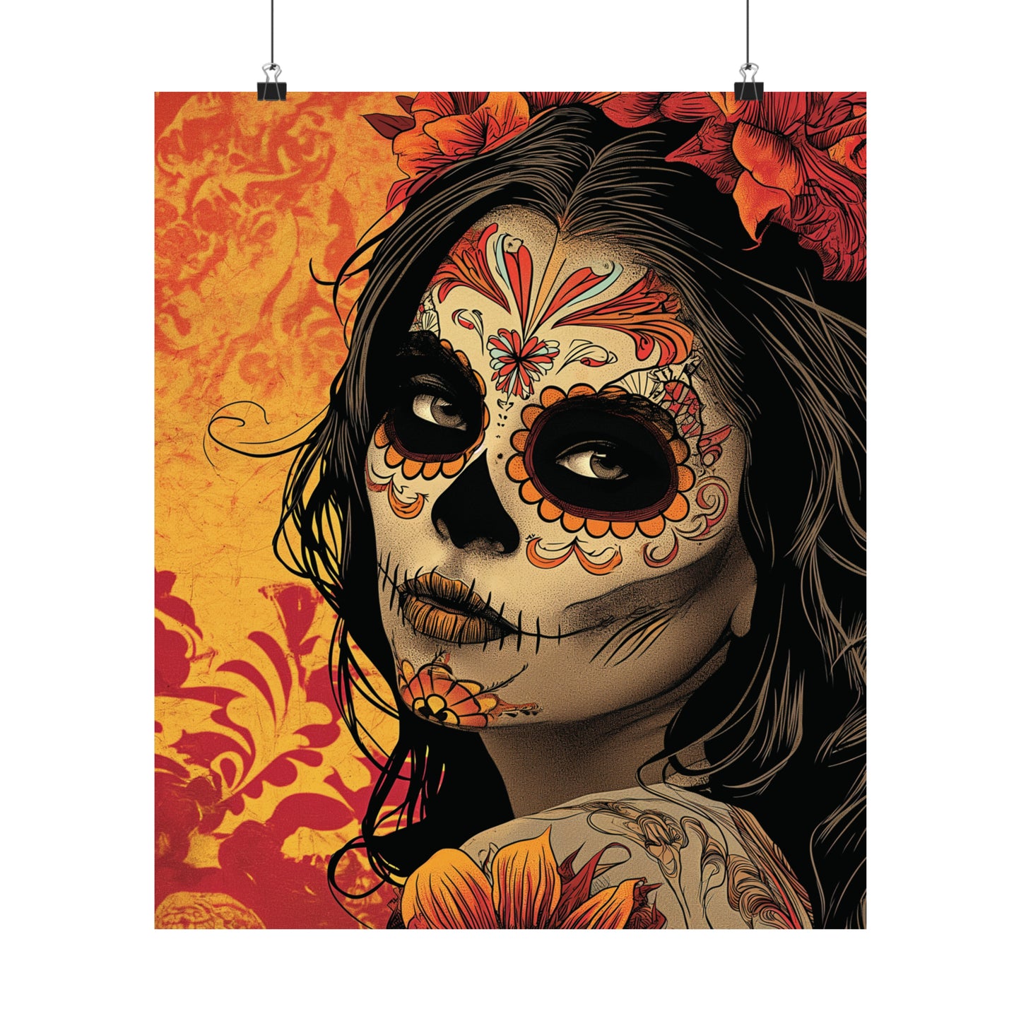 Day of the Dead 9 Matte Vertical Posters