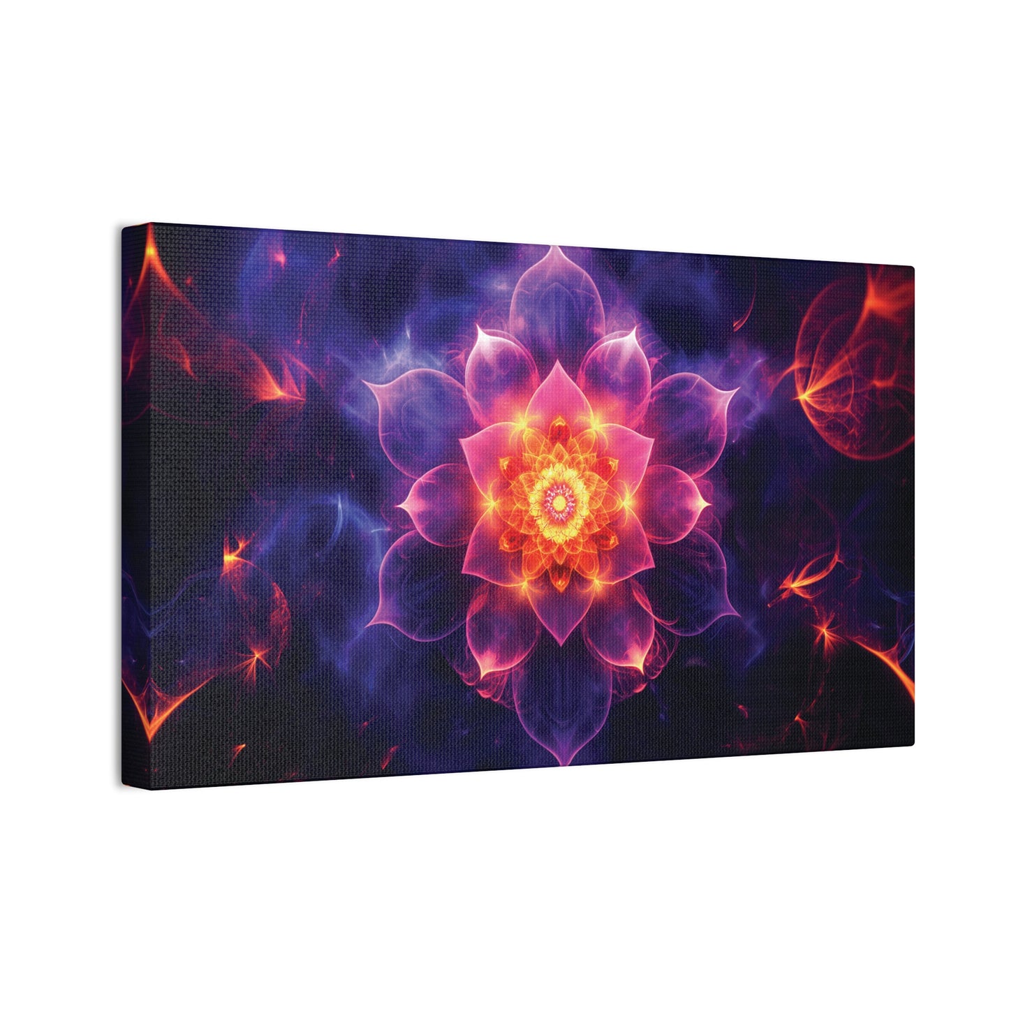 Deep Mandala 10 Canvas Stretched, 0.75"