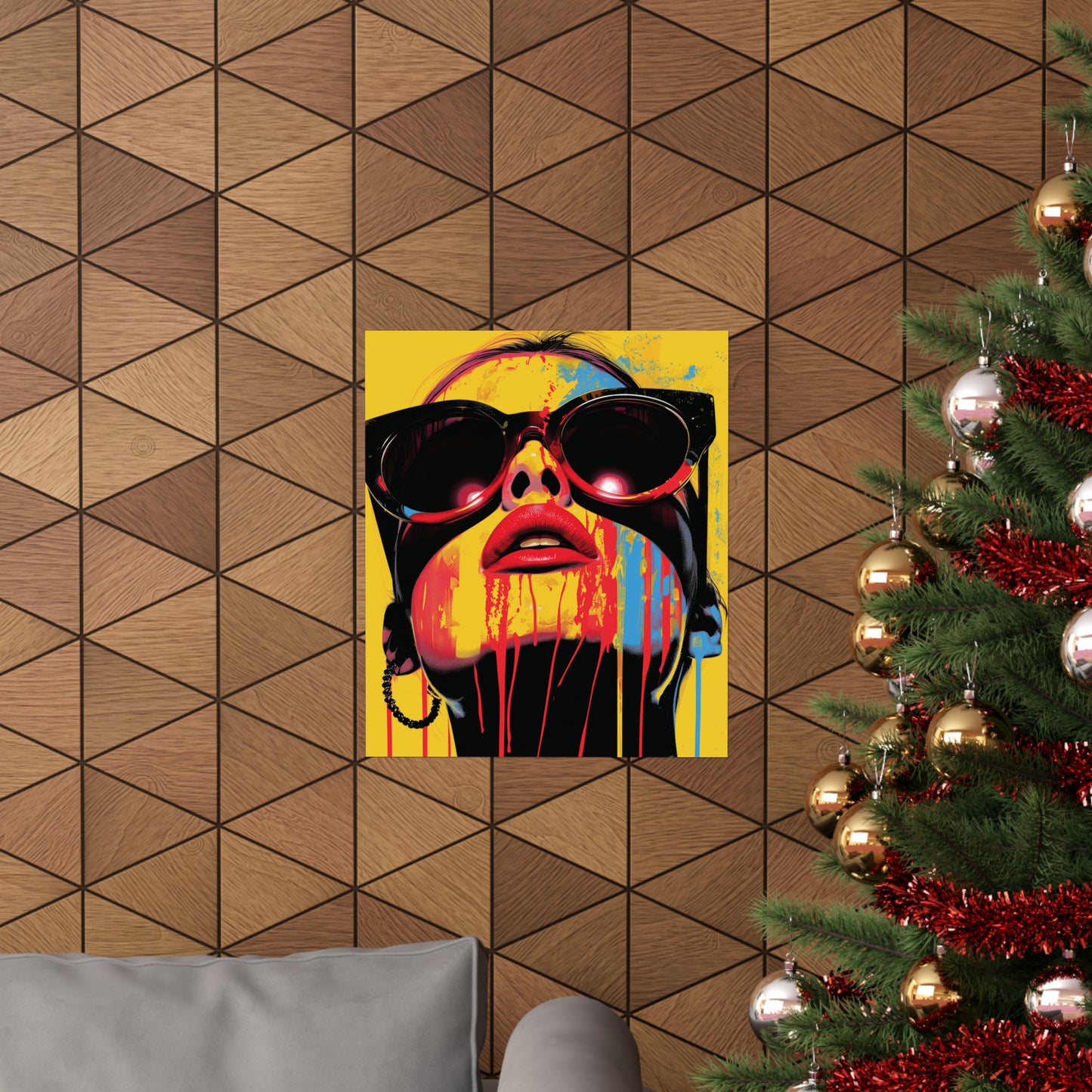Melting Woman 1 Matte Vertical Posters