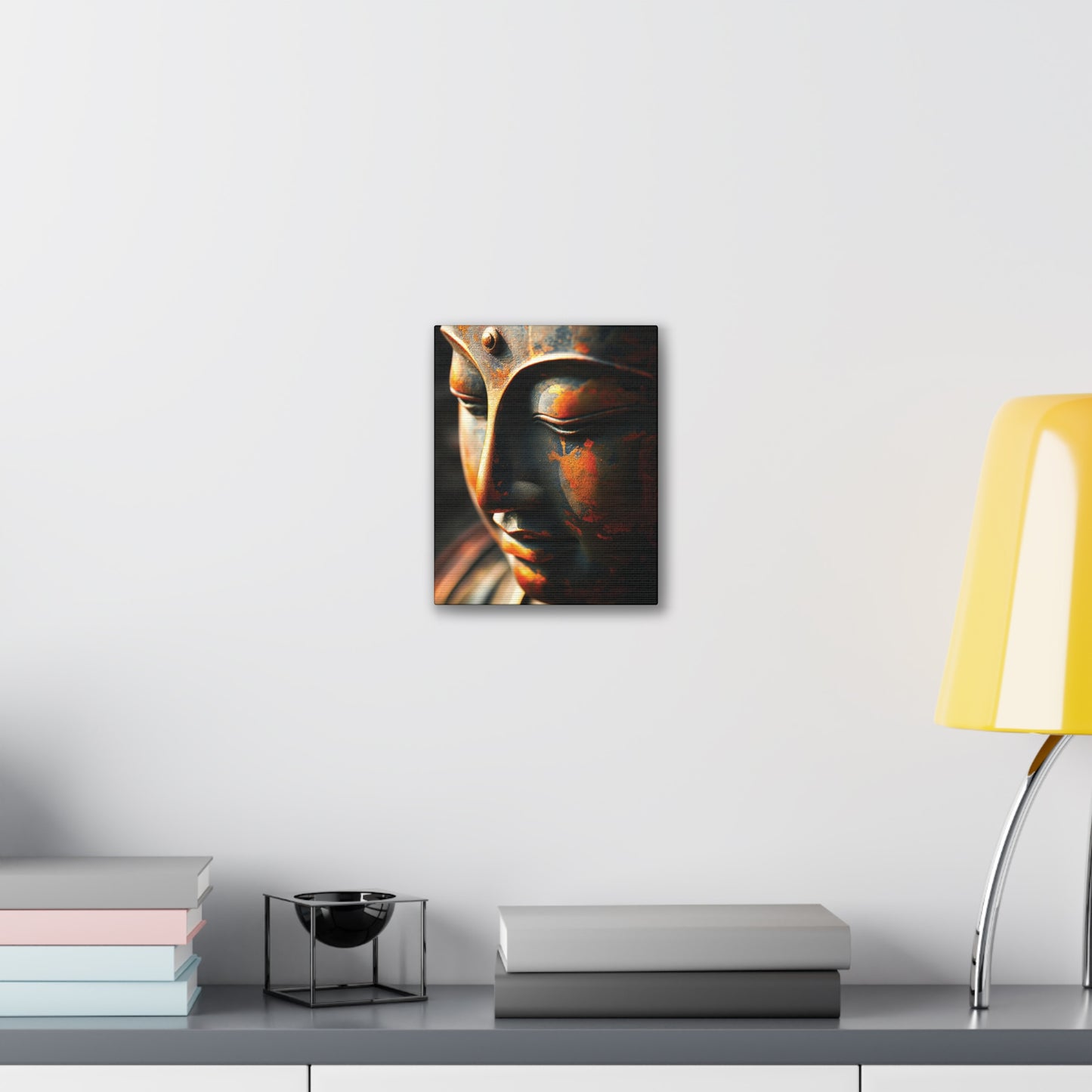 Buddha 21 Canvas Stretched, 0.75"