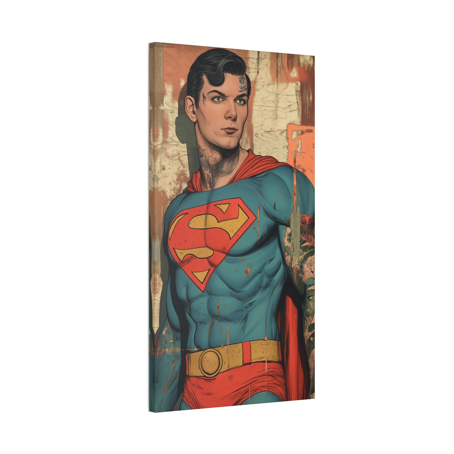 Super 1 Canvas Stretched, 0.75"
