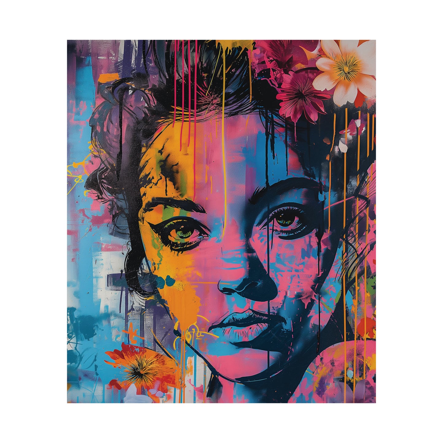 Girl 4 Matte Vertical Posters