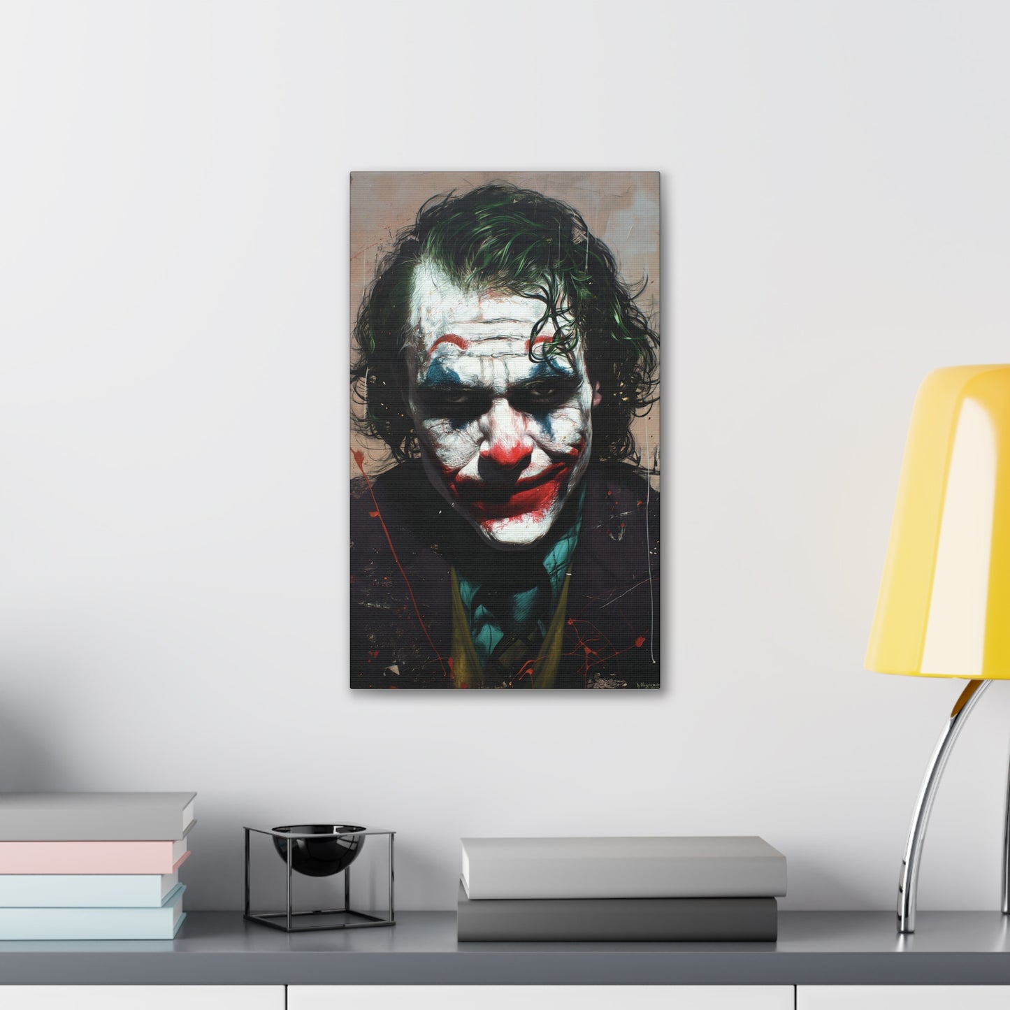 Joker 2 Canvas Stretched, 0.75"