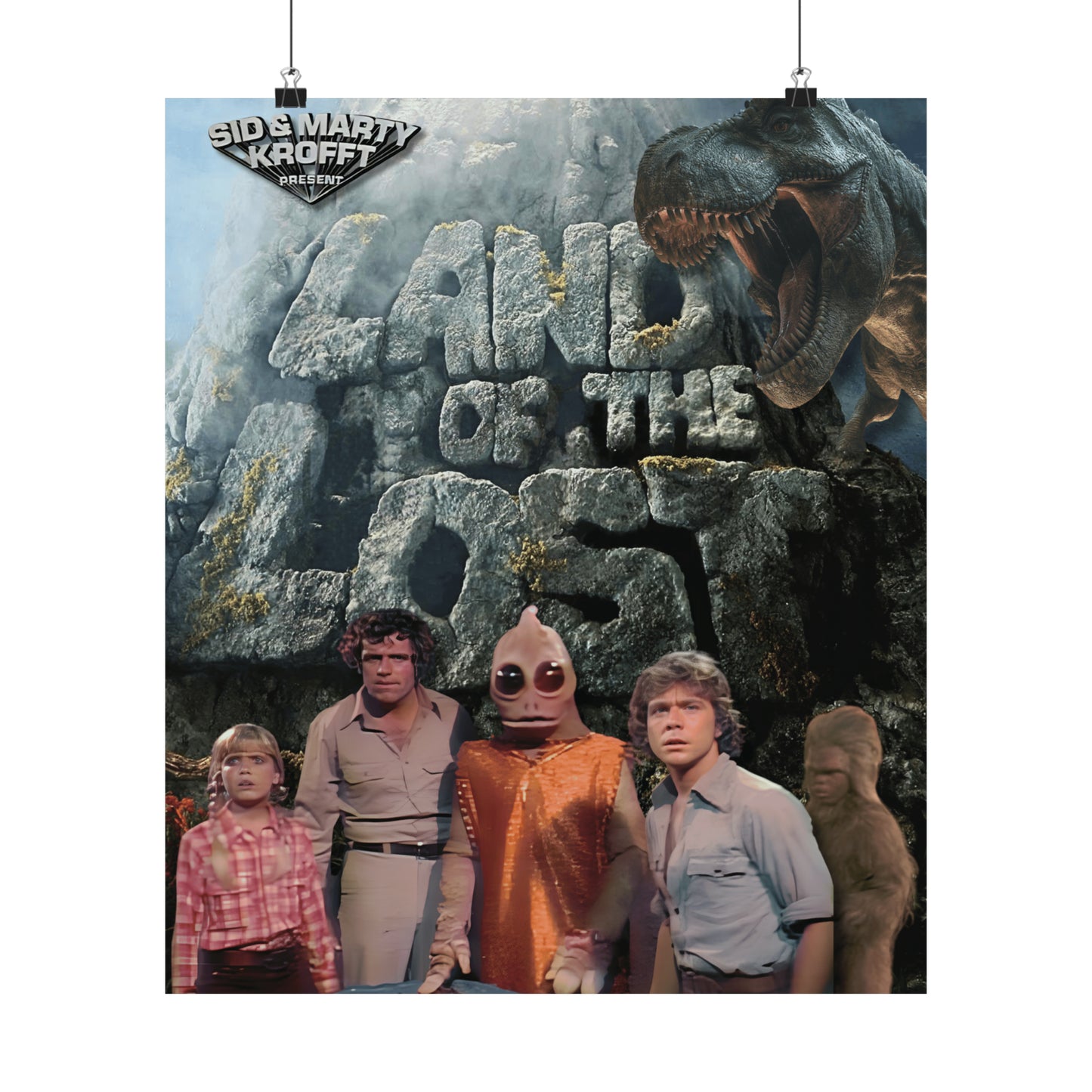 Land of the Lost Matte Vertical Posters