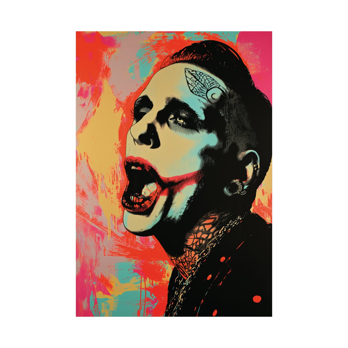 Manson 1 Matte Vertical Posters