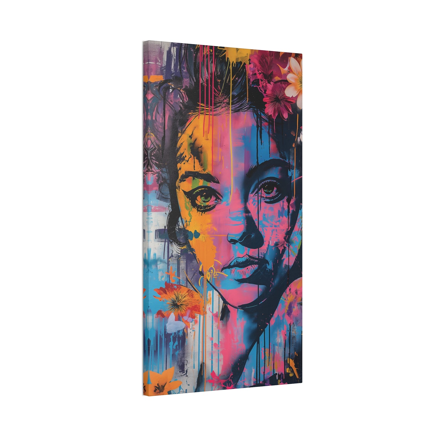 Girl 6 Canvas Stretched, 0.75"