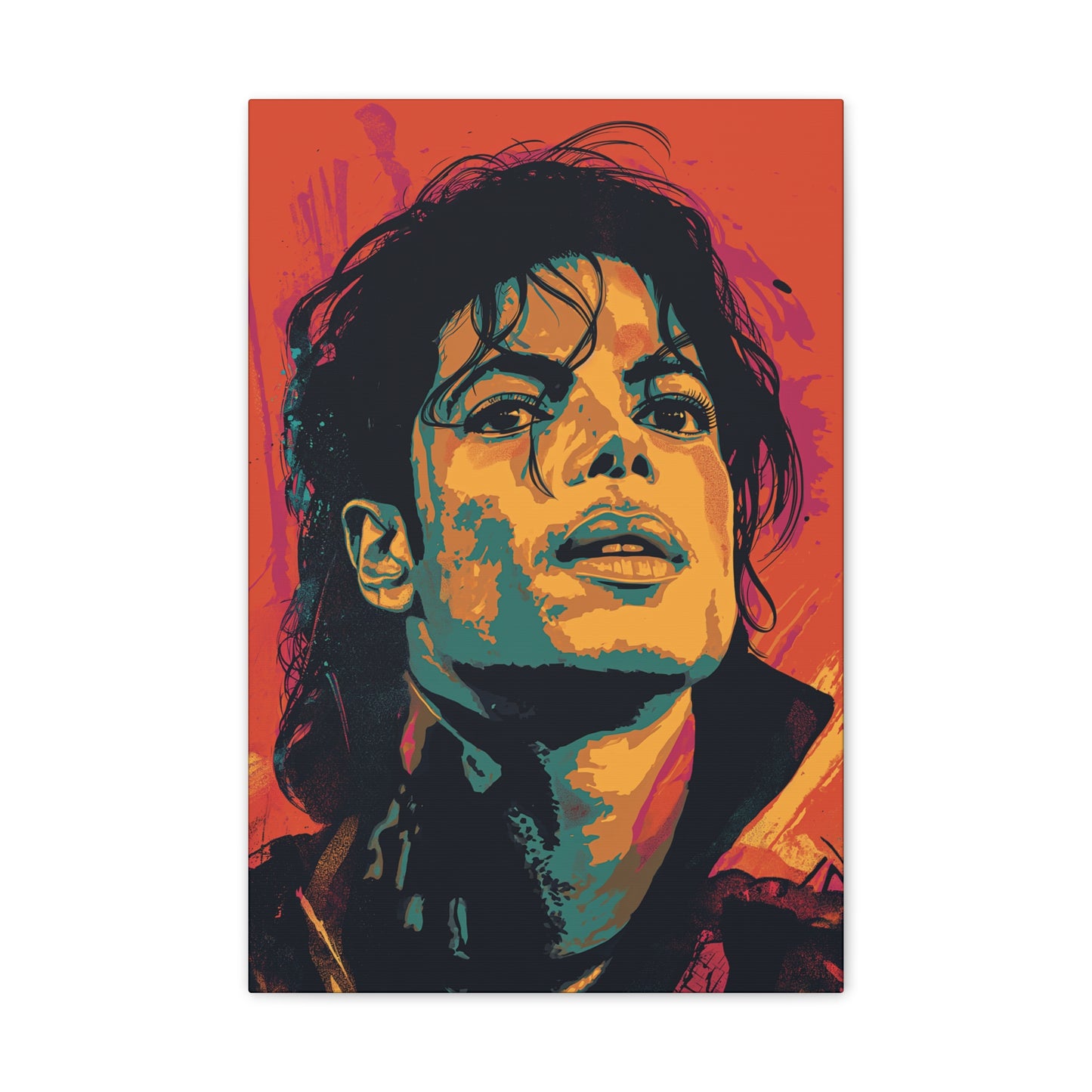 Jackson 2 Canvas Stretched, 0.75"