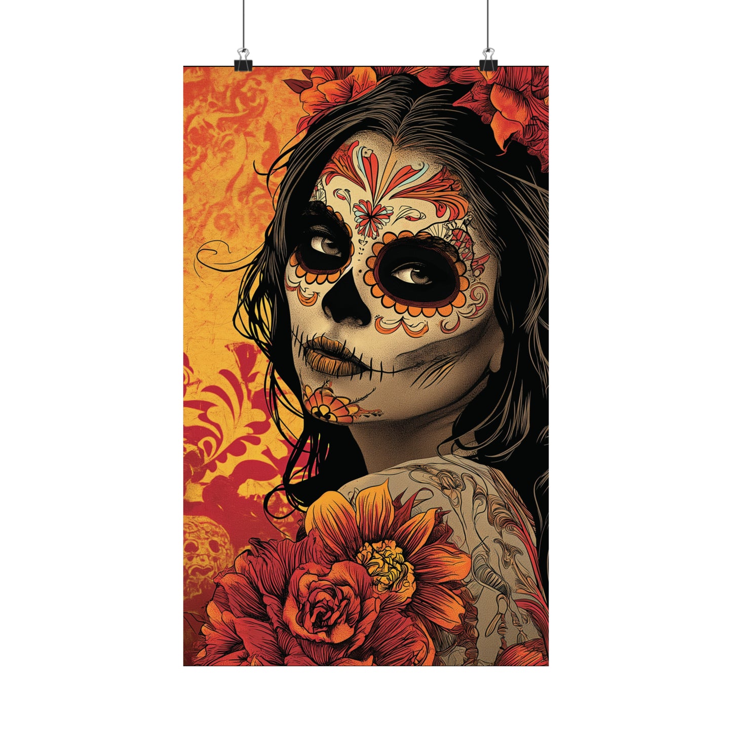 Day of the Dead 9 Matte Vertical Posters