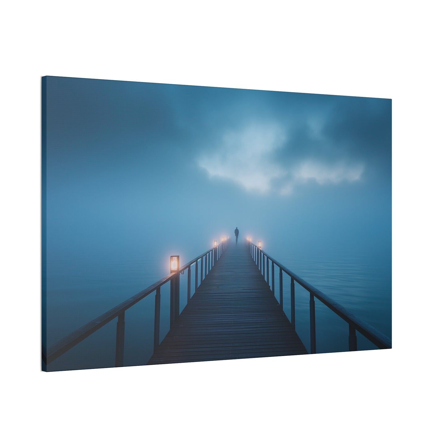 Pier 4 Canvas Stretched, 0.75"