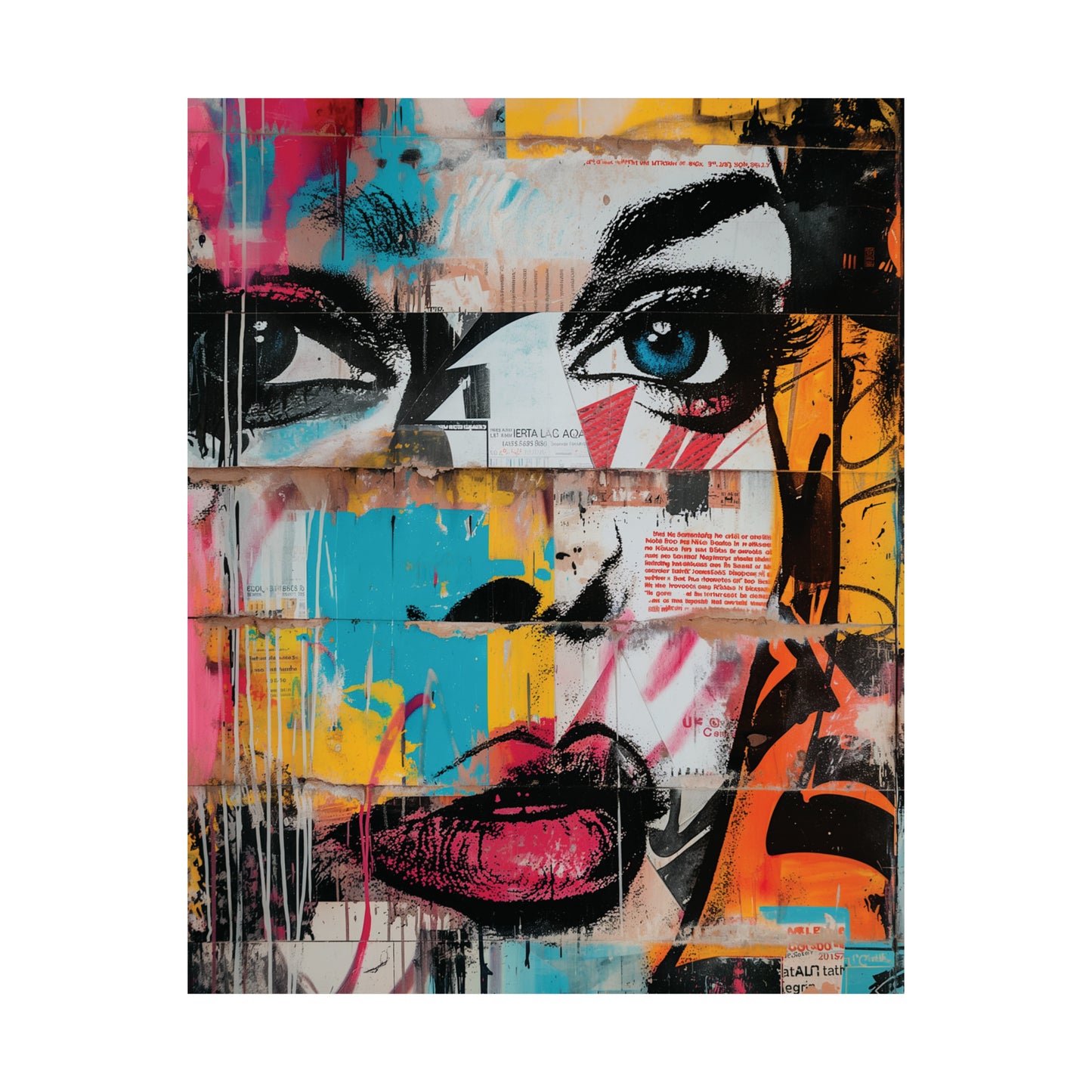Girl 5 Matte Vertical Posters