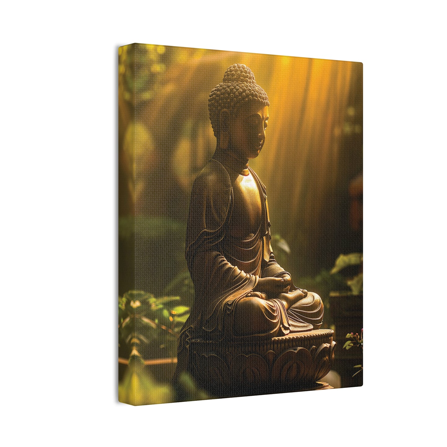 Buddha 26 Canvas Stretched, 0.75"