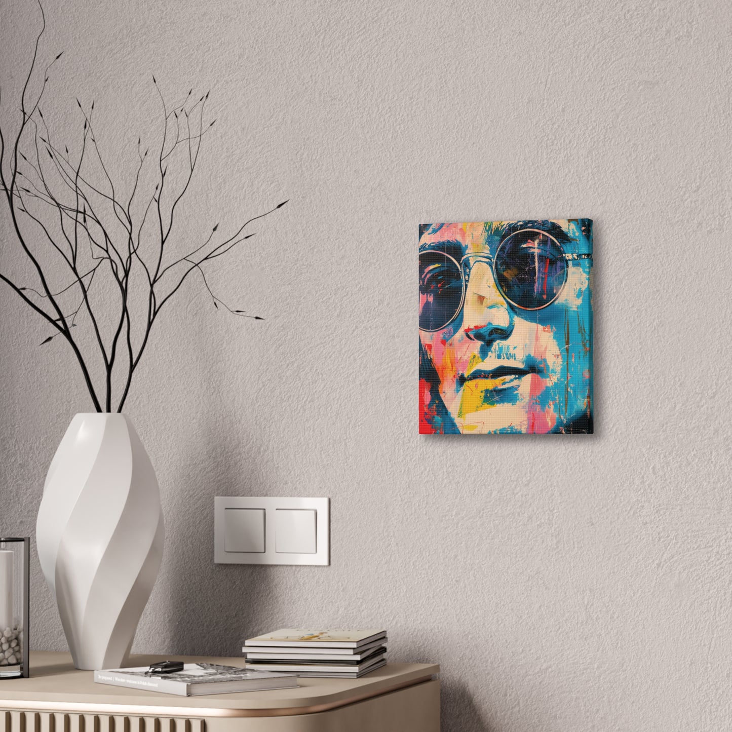 John Lennon Canvas Stretched, 0.75"
