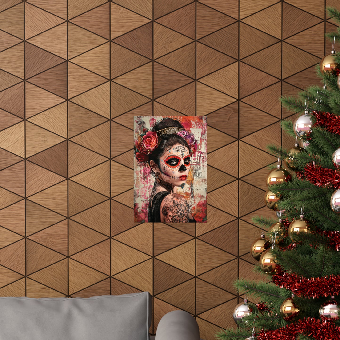 Day of the Dead 1 Matte Vertical Posters
