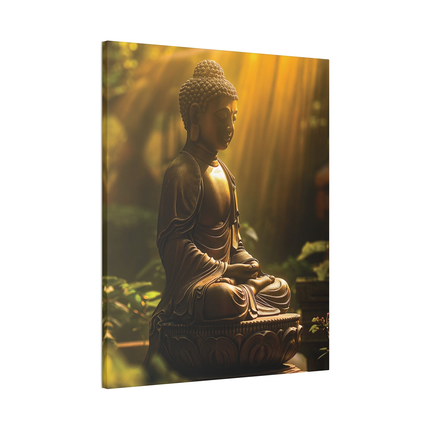 Buddha 26 Canvas Stretched, 0.75"