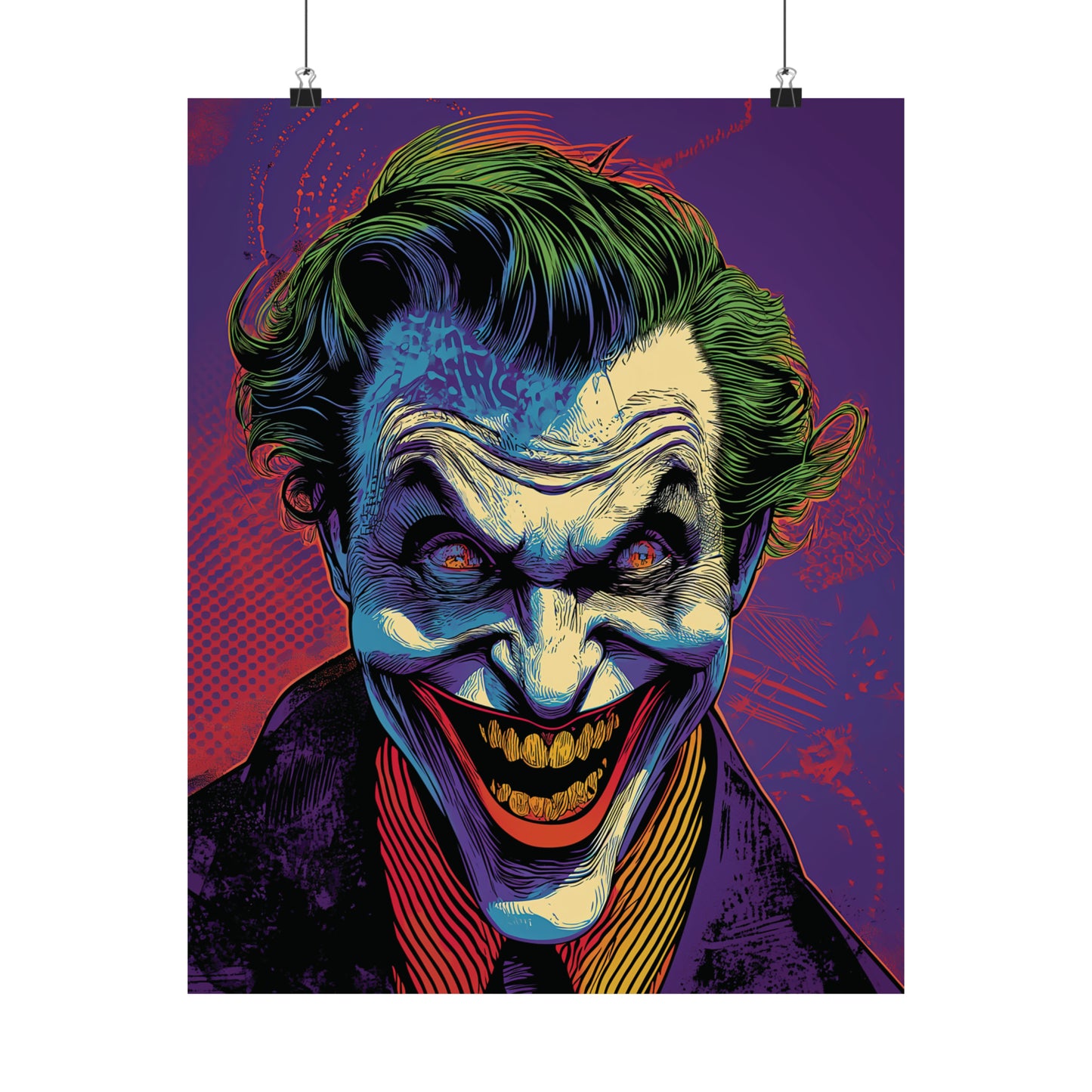 Joker 6 Matte Vertical Posters