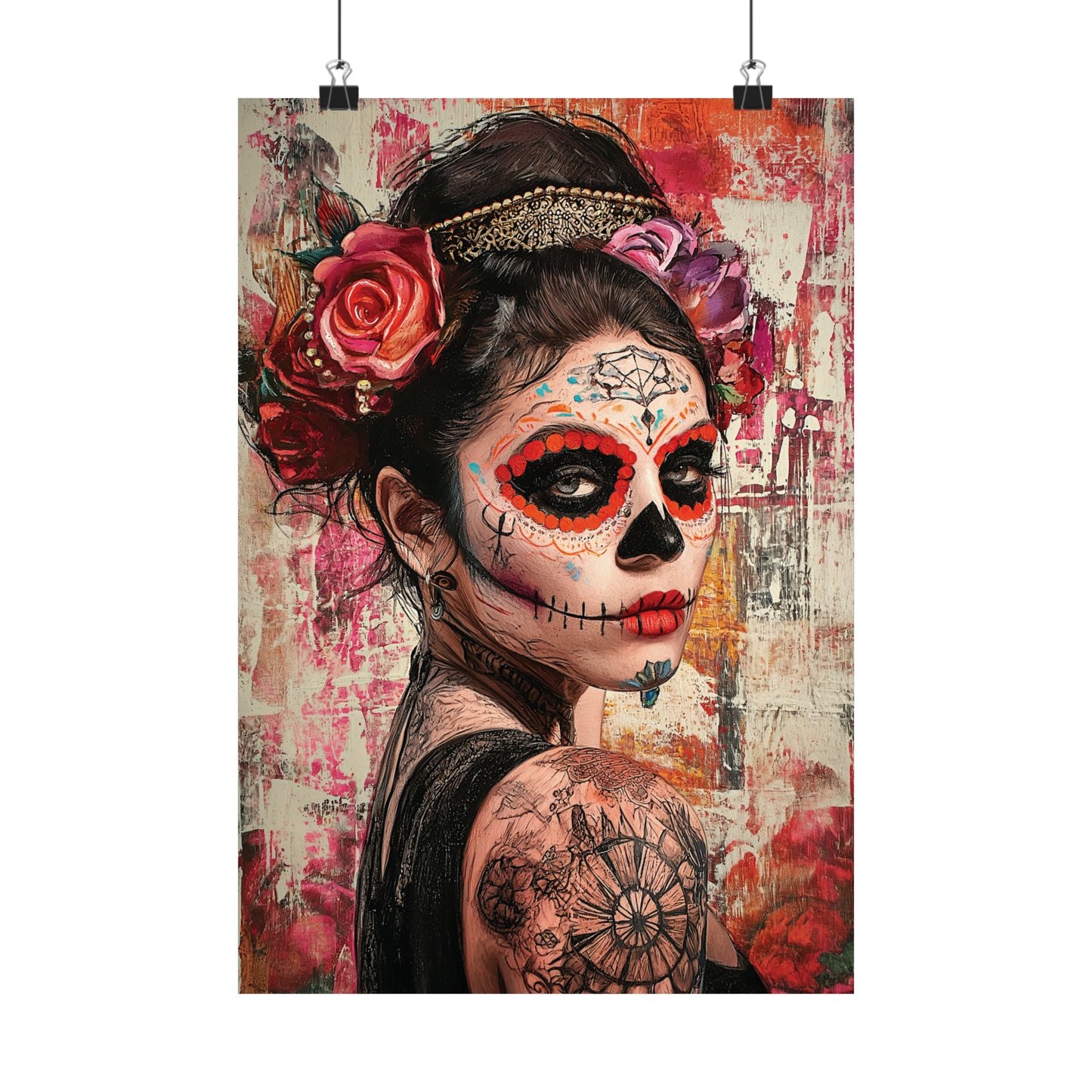 Day of the Dead 1 Matte Vertical Posters