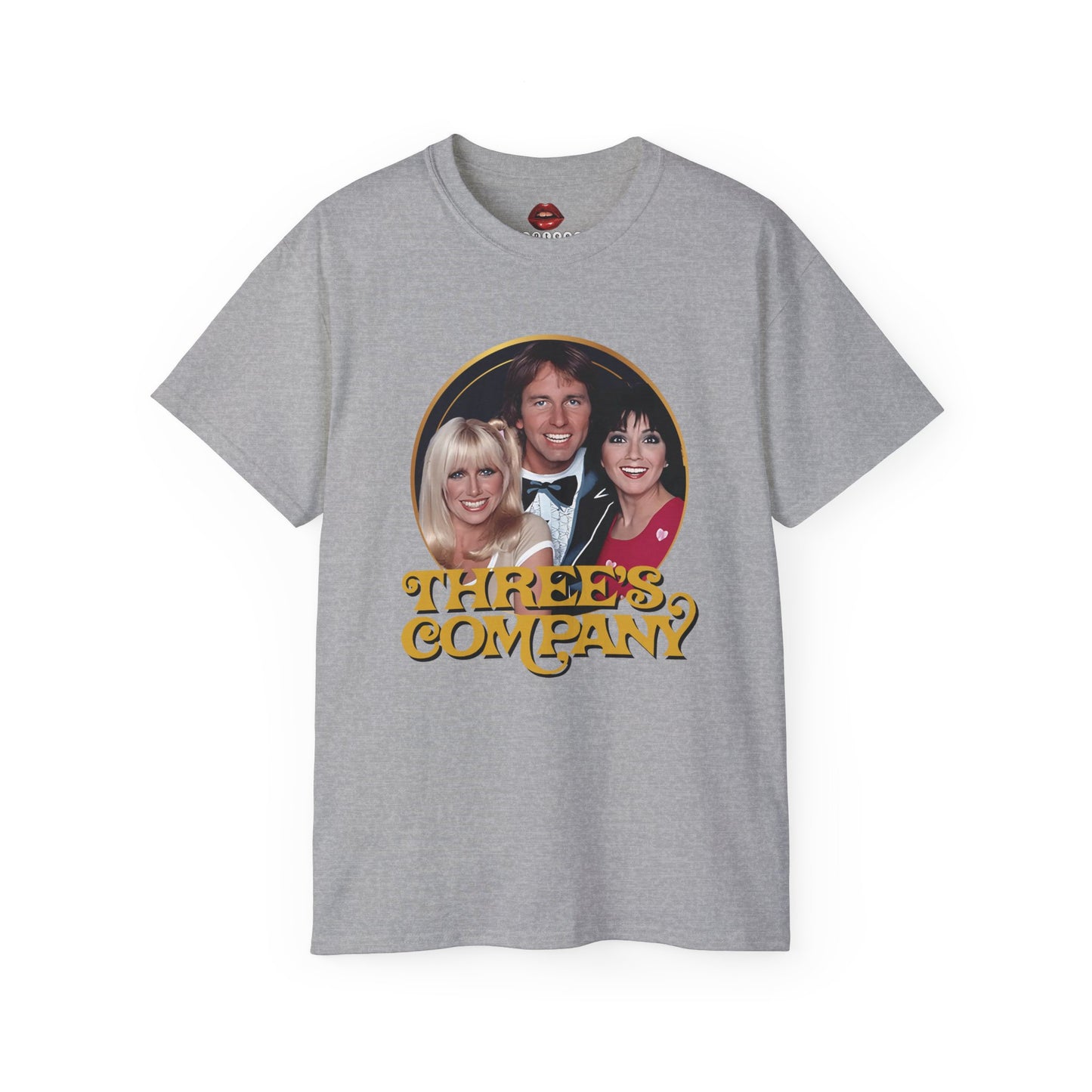 Three's Company Unisex Ultra Cotton Tee
